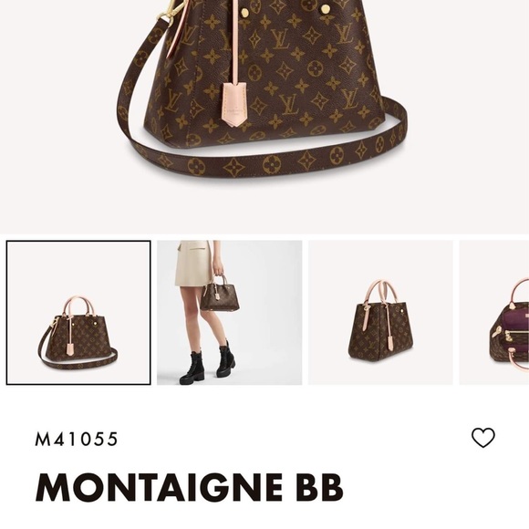 Authentic Louis Vuitton Montaigne - Picture 1 of 7